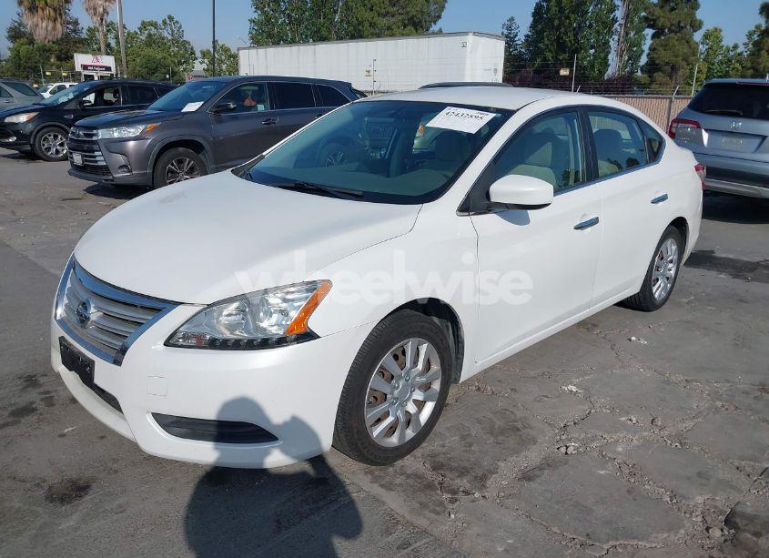 Photo 2 of 2014 Nissan Sentra SV (VIN 3N1AB7AP1EL641626)