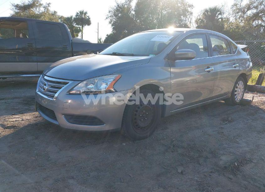 Photo 2 of 2014 Nissan Sentra FE+ S/FE+ SV/S/SL/SR/SV (VIN 3N1AB7AP1EL643814)