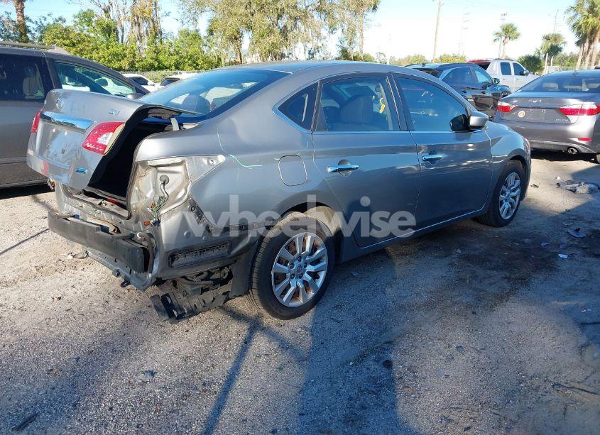 Photo 4 of 2014 Nissan Sentra FE+ S/FE+ SV/S/SL/SR/SV (VIN 3N1AB7AP1EL643814)