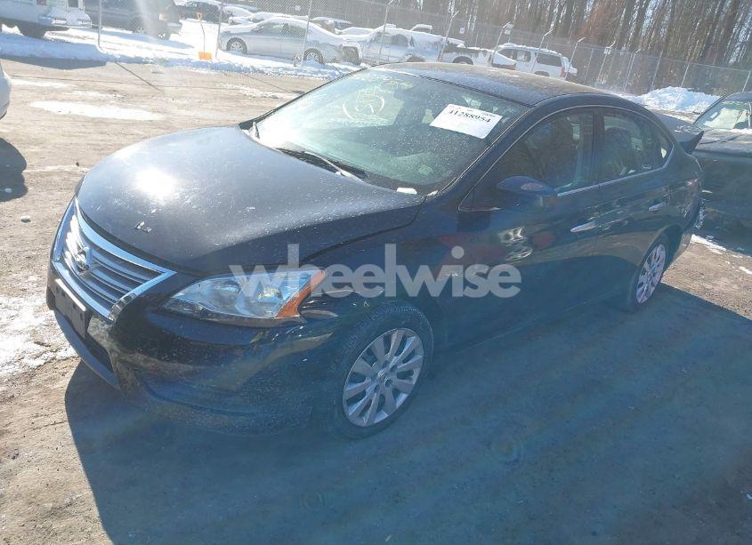 Photo 2 of 2014 Nissan Sentra FE+ S/FE+ SV/S/SL/SR/SV (VIN 3N1AB7AP1EL658555)