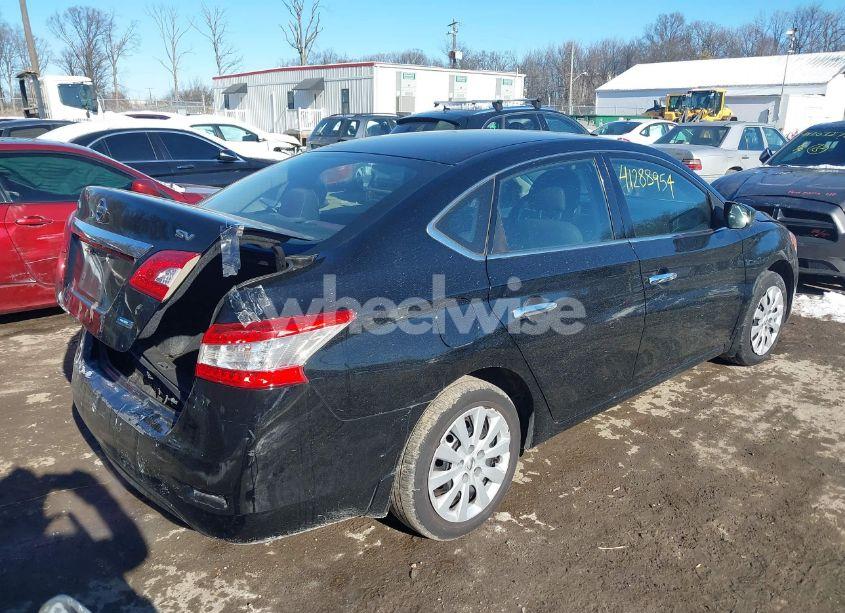 Photo 4 of 2014 Nissan Sentra FE+ S/FE+ SV/S/SL/SR/SV (VIN 3N1AB7AP1EL658555)