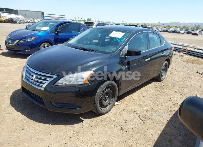 Photo 2 of 2014 Nissan Sentra SV (VIN 3N1AB7AP1EL674190)