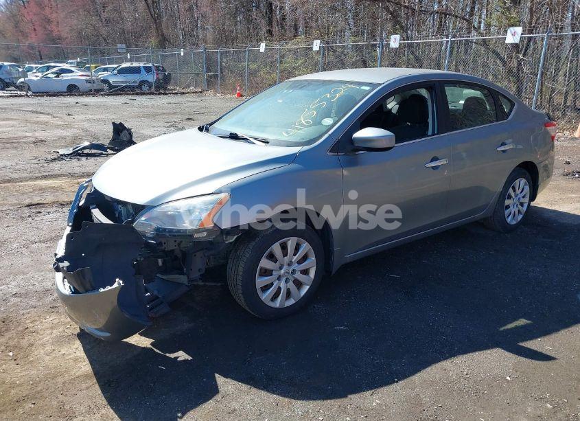 Photo 2 of 2014 Nissan Sentra S (VIN 3N1AB7AP1EL686419)