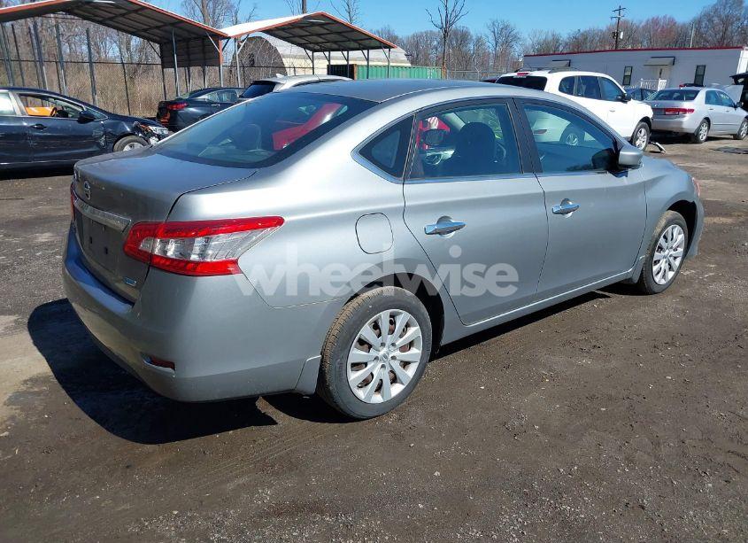 Photo 4 of 2014 Nissan Sentra S (VIN 3N1AB7AP1EL686419)