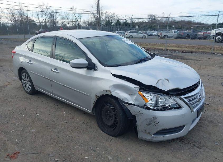 2014 Nissan Sentra S (VIN 3N1AB7AP1EL690714) main photo