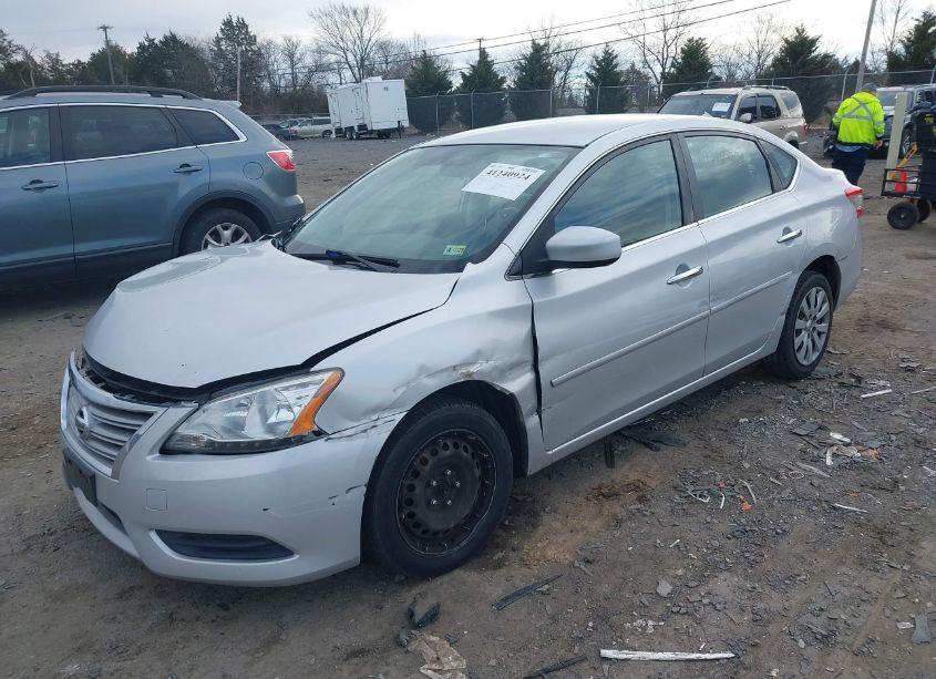 Photo 2 of 2014 Nissan Sentra S (VIN 3N1AB7AP1EL690714)