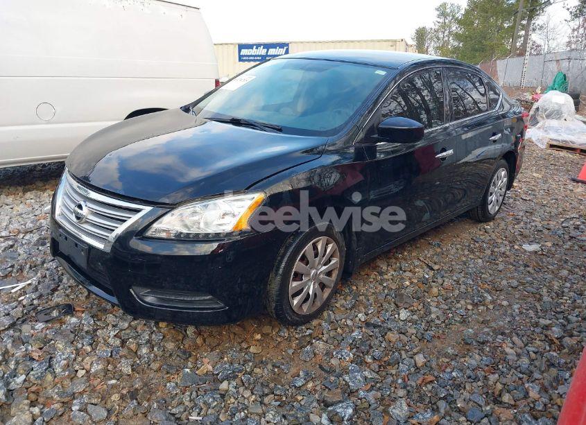 Photo 2 of 2014 Nissan Sentra FE+ S/FE+ SV/S/SL/SR/SV (VIN 3N1AB7AP1EY201862)