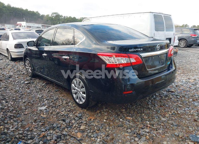 Photo 3 of 2014 Nissan Sentra FE+ S/FE+ SV/S/SL/SR/SV (VIN 3N1AB7AP1EY201862)