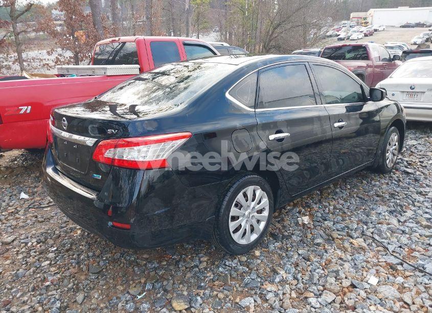 Photo 4 of 2014 Nissan Sentra FE+ S/FE+ SV/S/SL/SR/SV (VIN 3N1AB7AP1EY201862)