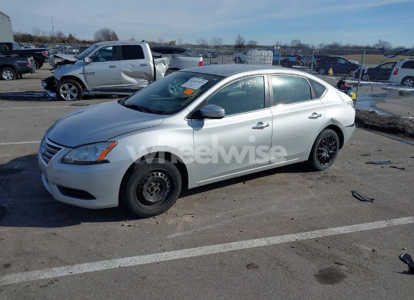 Photo 2 of 2014 Nissan Sentra S (VIN 3N1AB7AP1EY221397)