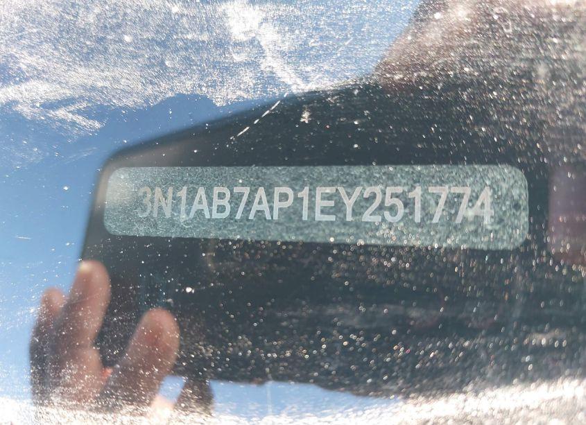 Photo 9 of 2014 Nissan Sentra SL (VIN 3N1AB7AP1EY251774)