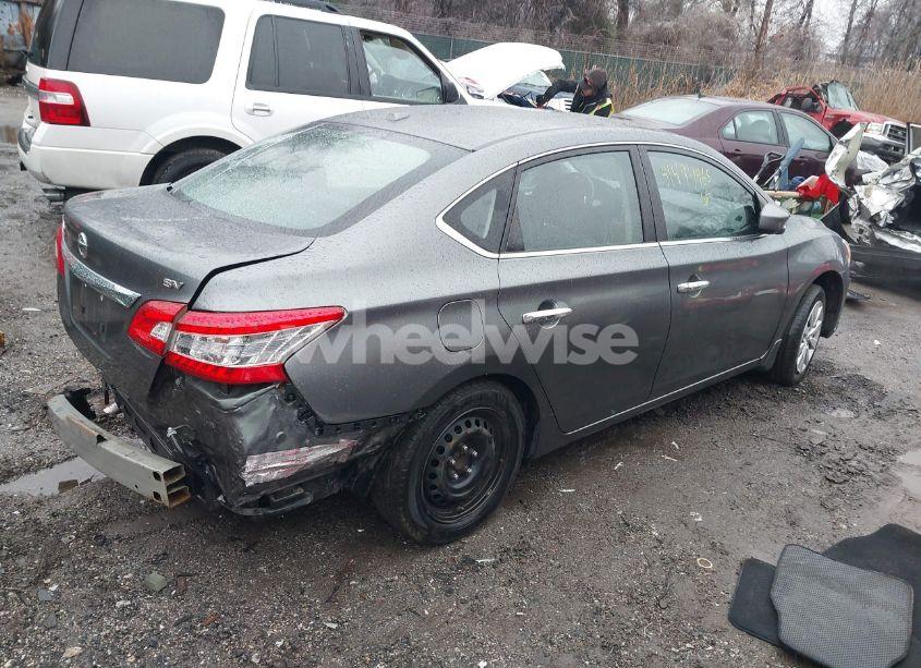 Photo 4 of 2015 Nissan Sentra SV (VIN 3N1AB7AP1FL644883)