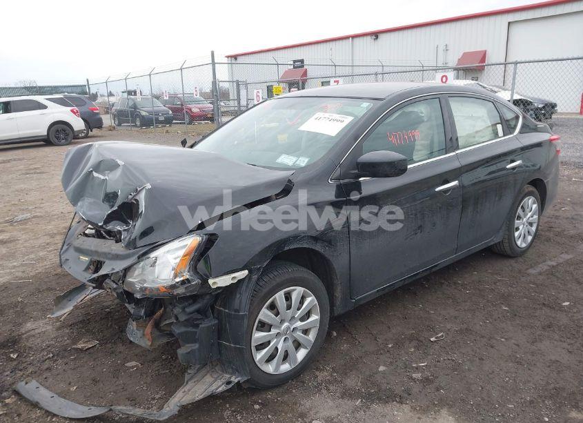 Photo 2 of 2015 Nissan Sentra FE+ S/S/SL/SR/SV (VIN 3N1AB7AP1FL653597)
