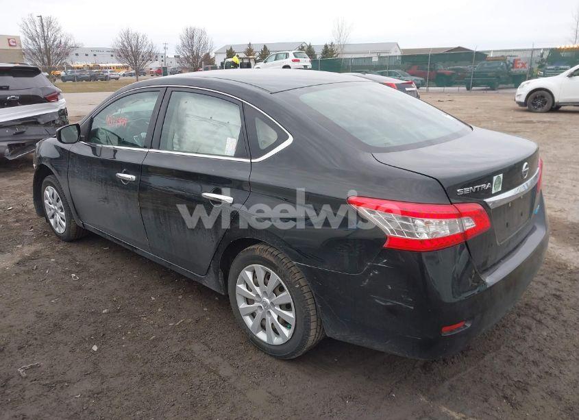 Photo 3 of 2015 Nissan Sentra FE+ S/S/SL/SR/SV (VIN 3N1AB7AP1FL653597)