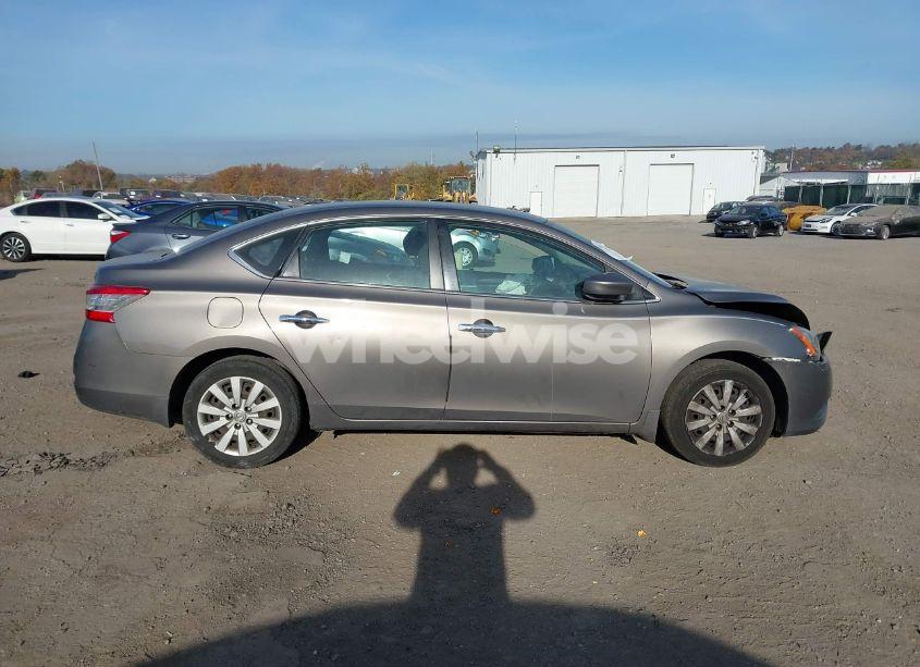 Photo 12 of 2015 Nissan Sentra SV (VIN 3N1AB7AP1FL692738)