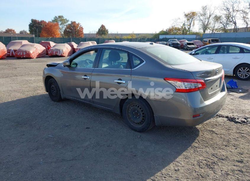 Photo 3 of 2015 Nissan Sentra SV (VIN 3N1AB7AP1FL692738)
