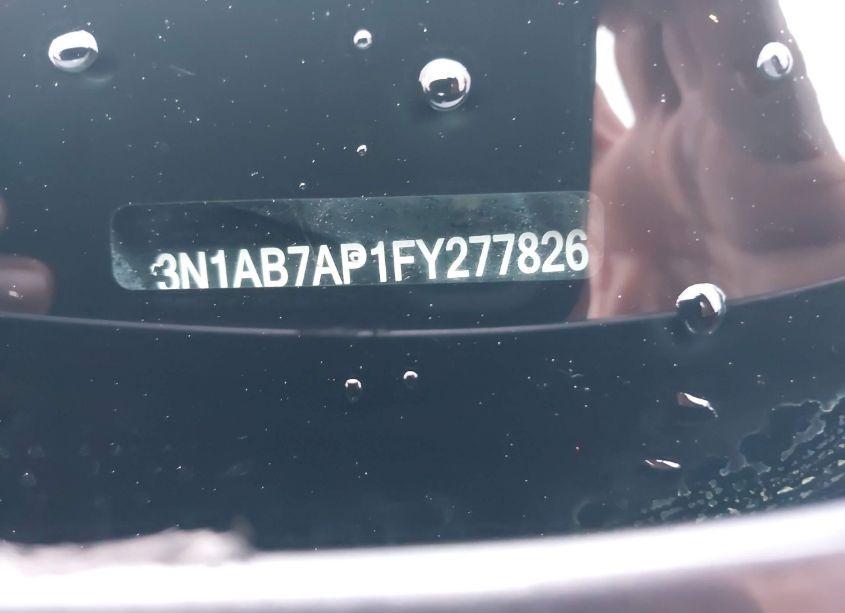 Photo 9 of 2015 Nissan Sentra SV (VIN 3N1AB7AP1FY277826)