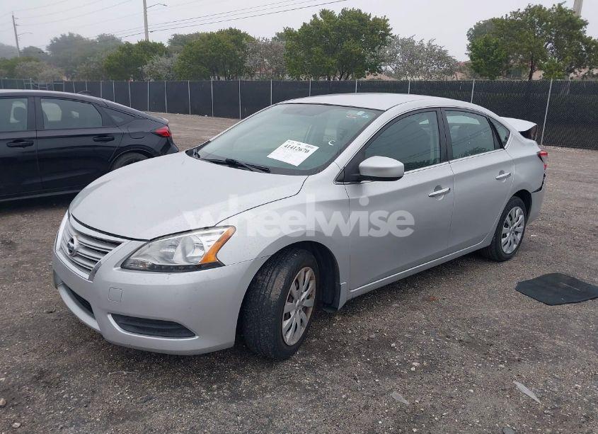 Photo 2 of 2015 Nissan Sentra S (VIN 3N1AB7AP1FY279947)