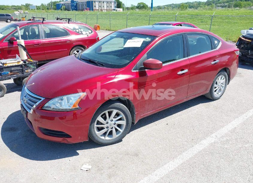 Photo 2 of 2015 Nissan Sentra SV (VIN 3N1AB7AP1FY299566)