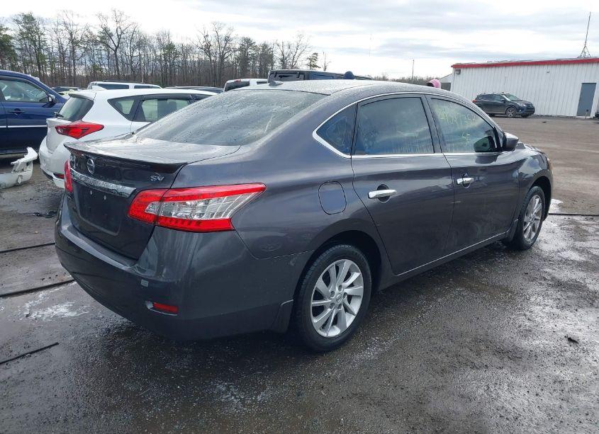 Photo 4 of 2015 Nissan Sentra SV (VIN 3N1AB7AP1FY306693)