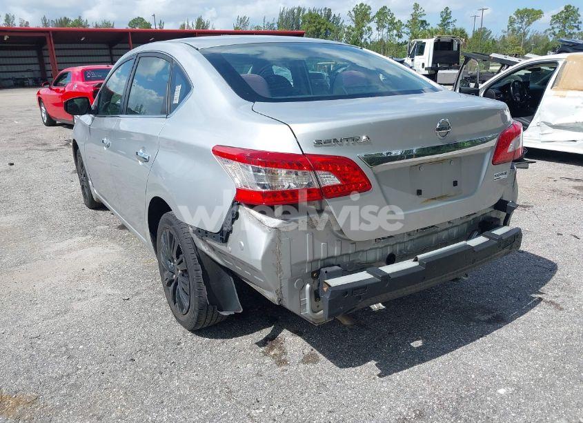 Photo 3 of 2015 Nissan Sentra S (VIN 3N1AB7AP1FY315541)