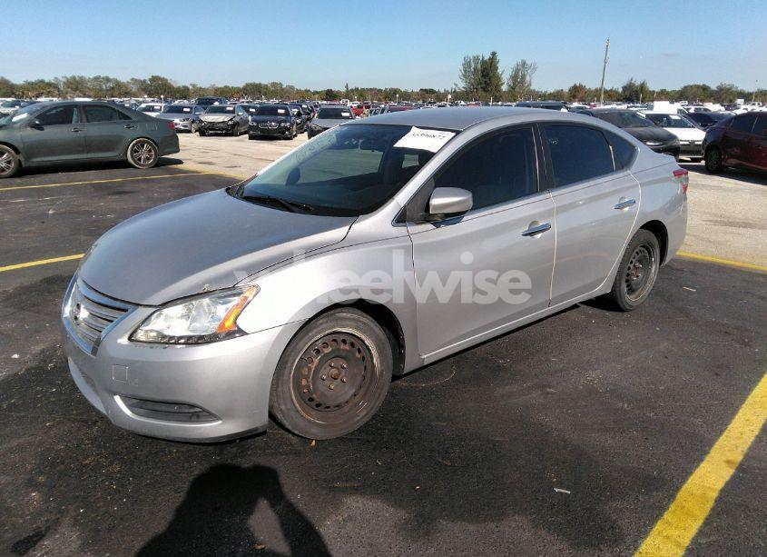 Photo 2 of 2015 Nissan Sentra SV (VIN 3N1AB7AP1FY319637)