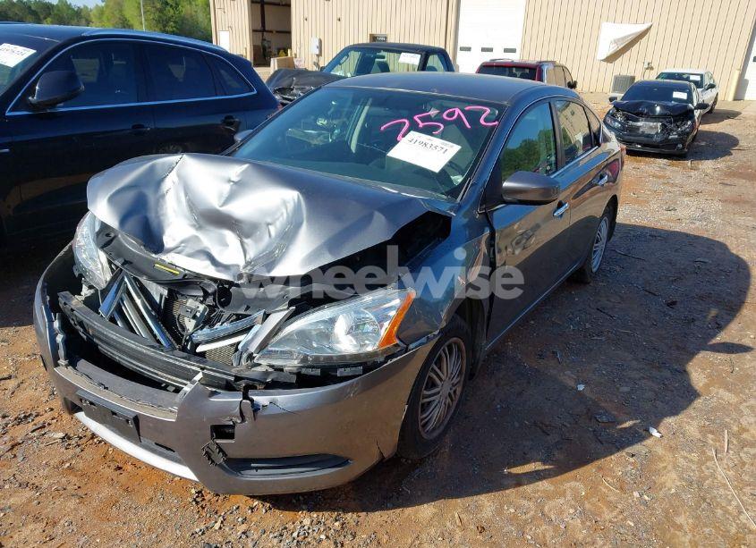 Photo 2 of 2015 Nissan Sentra S (VIN 3N1AB7AP1FY382592)