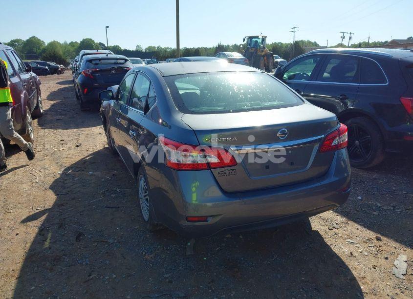 Photo 3 of 2015 Nissan Sentra S (VIN 3N1AB7AP1FY382592)