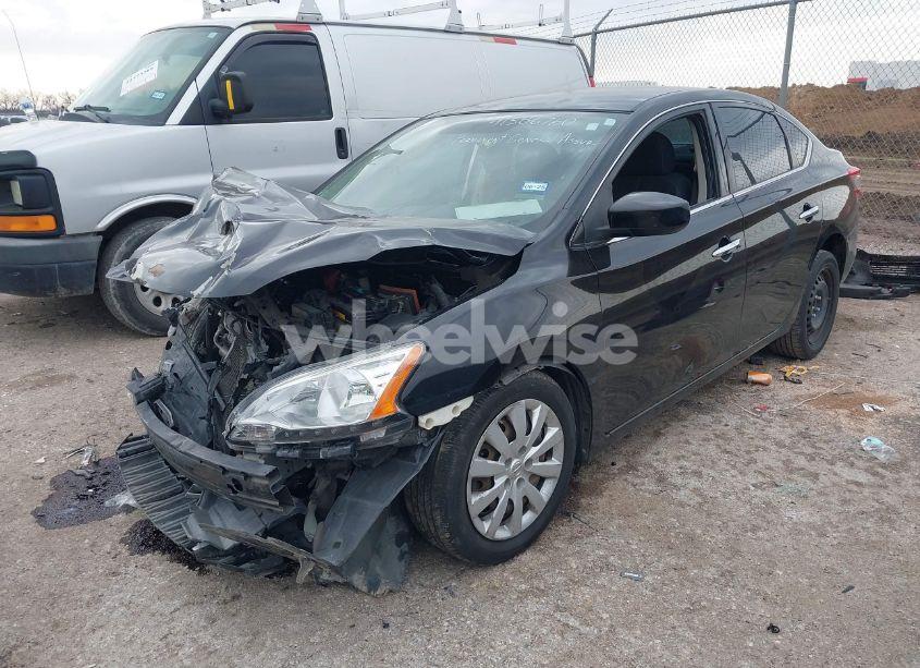 Photo 2 of 2015 Nissan Sentra S (VIN 3N1AB7AP1FY383872)