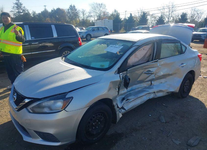 Photo 2 of 2016 Nissan Sentra S (VIN 3N1AB7AP1GY306100)