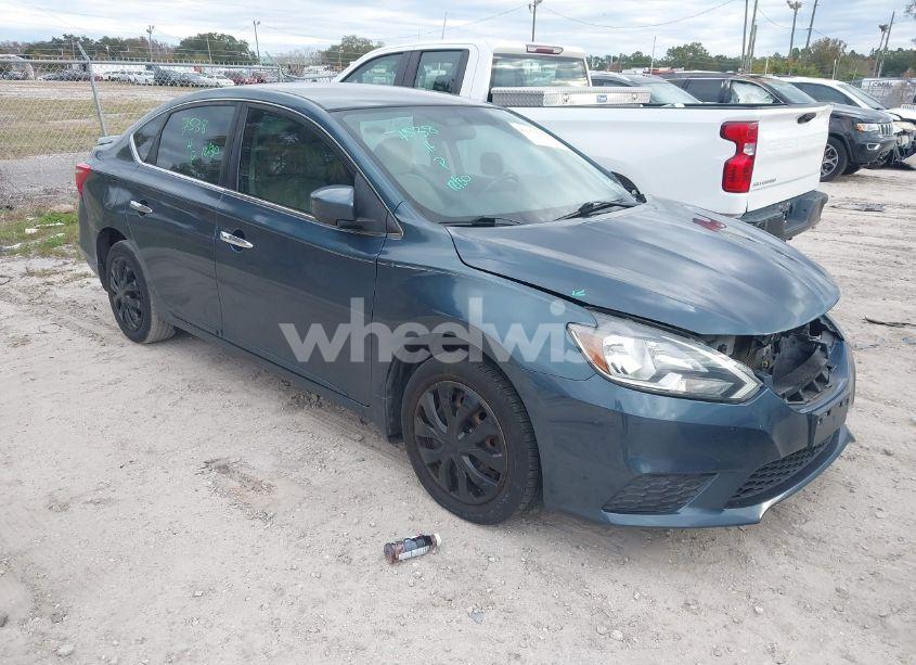 2016 Nissan Sentra SV (VIN 3N1AB7AP1GY334267) main photo