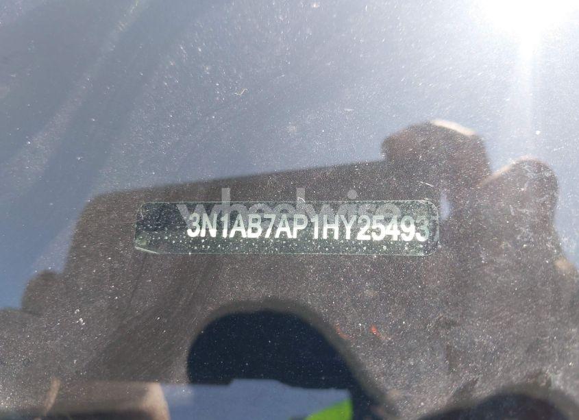 Photo 9 of 2017 Nissan Sentra SR (VIN 3N1AB7AP1HY254937)