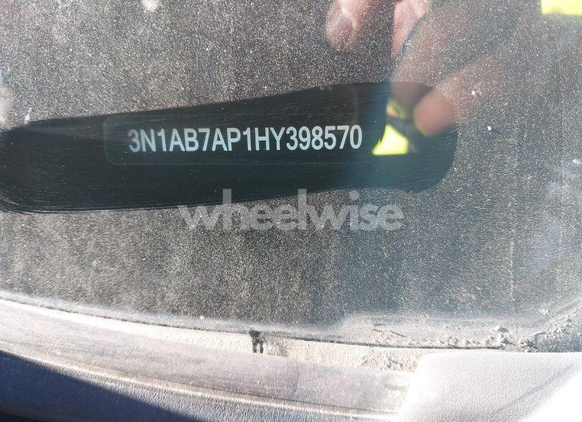 Photo 18 of 2017 Nissan Sentra SV (VIN 3N1AB7AP1HY398570)