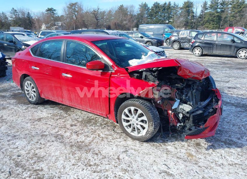 2019 Nissan Sentra SV (VIN 3N1AB7AP1KL614289) main photo