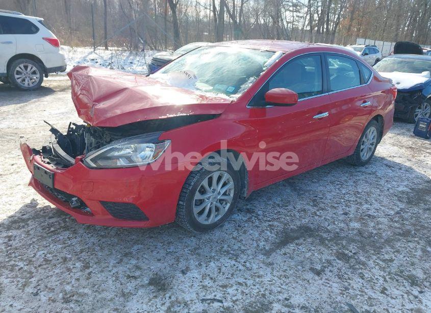 Photo 2 of 2019 Nissan Sentra SV (VIN 3N1AB7AP1KL614289)