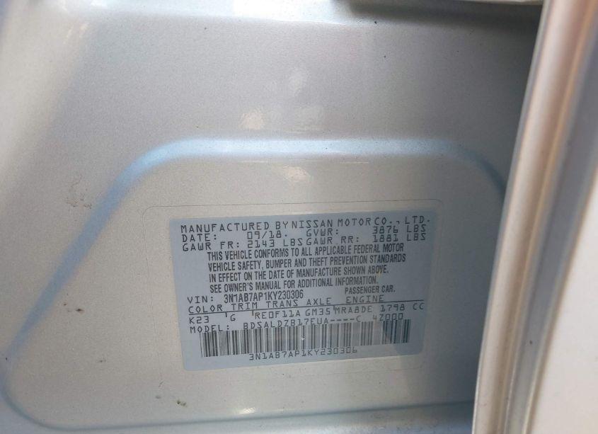 Photo 9 of 2019 Nissan Sentra SV (VIN 3N1AB7AP1KY230306)