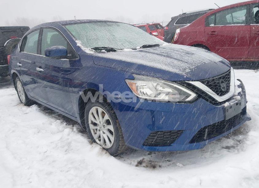 2019 Nissan Sentra SV (VIN 3N1AB7AP1KY273141) main photo