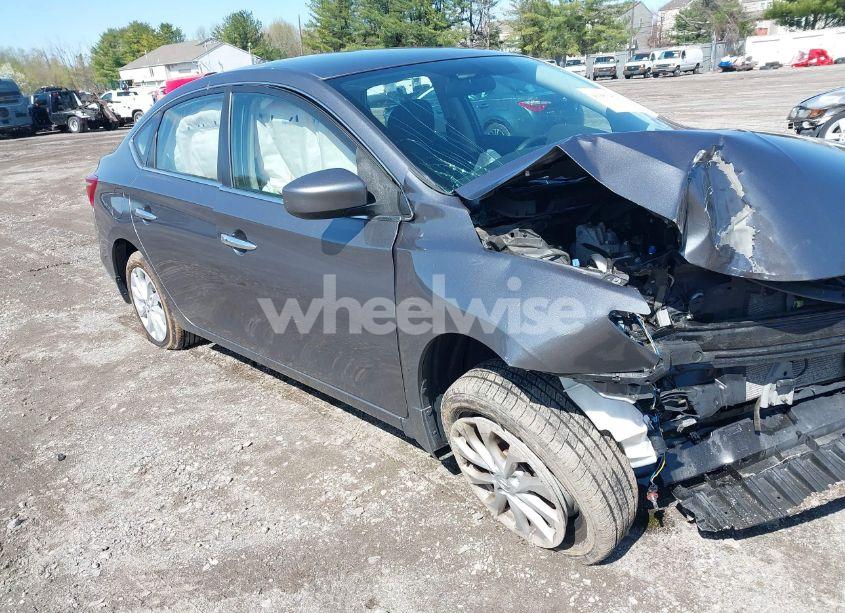 2019 Nissan Sentra SV (VIN 3N1AB7AP1KY315341) main photo