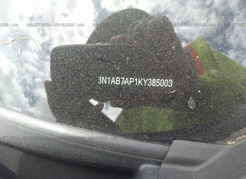 Photo 9 of 2019 Nissan Sentra S (VIN 3N1AB7AP1KY385003)