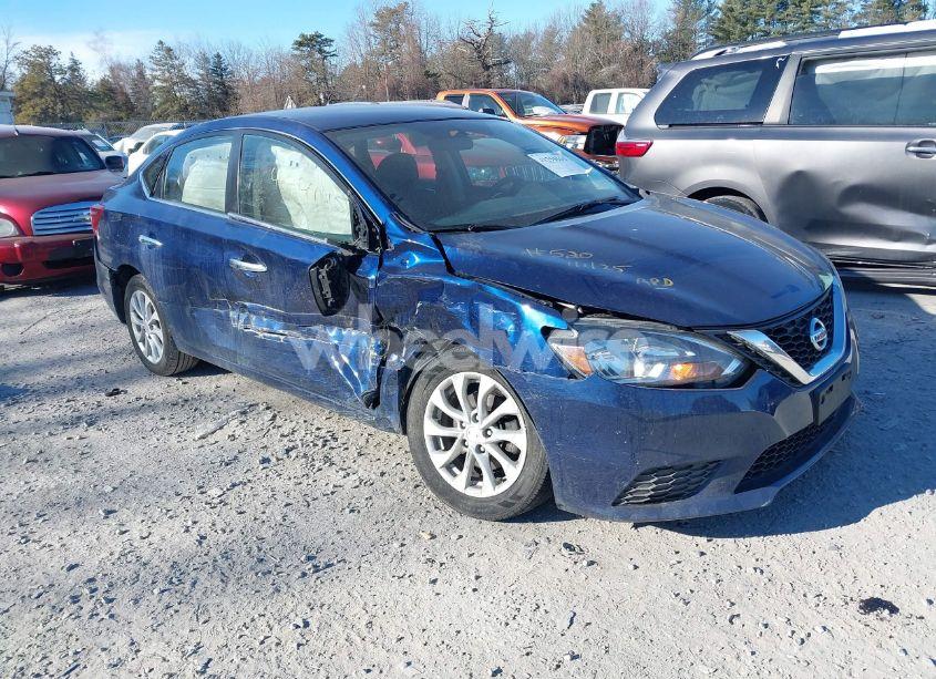 2019 Nissan Sentra SV (VIN 3N1AB7AP1KY449315) main photo