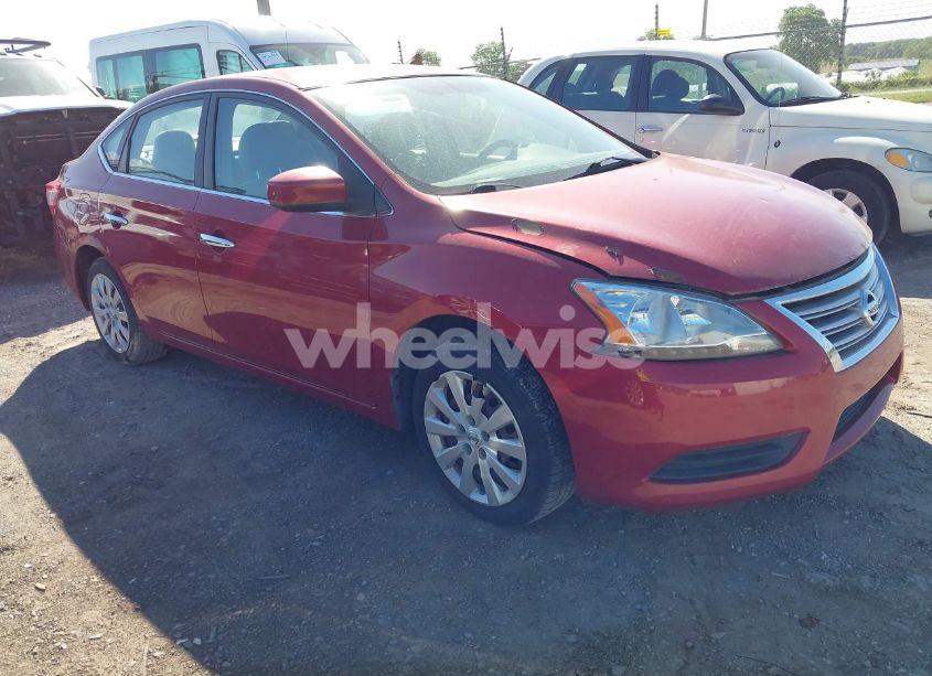 2013 Nissan Sentra S (VIN 3N1AB7AP2DL612487) main photo