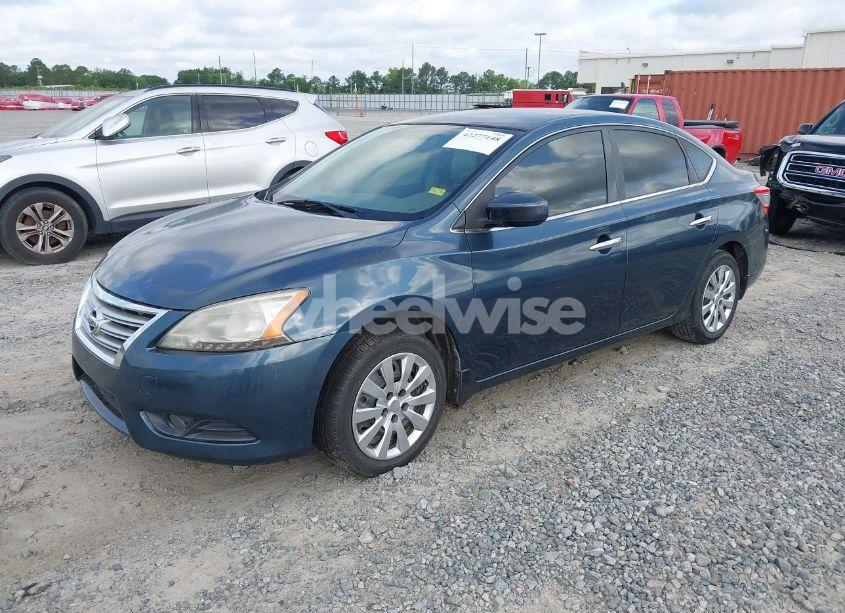 Photo 2 of 2013 Nissan Sentra SV (VIN 3N1AB7AP2DL698707)