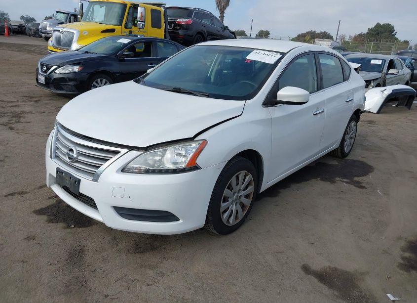 Photo 2 of 2013 Nissan Sentra S (VIN 3N1AB7AP2DL758484)
