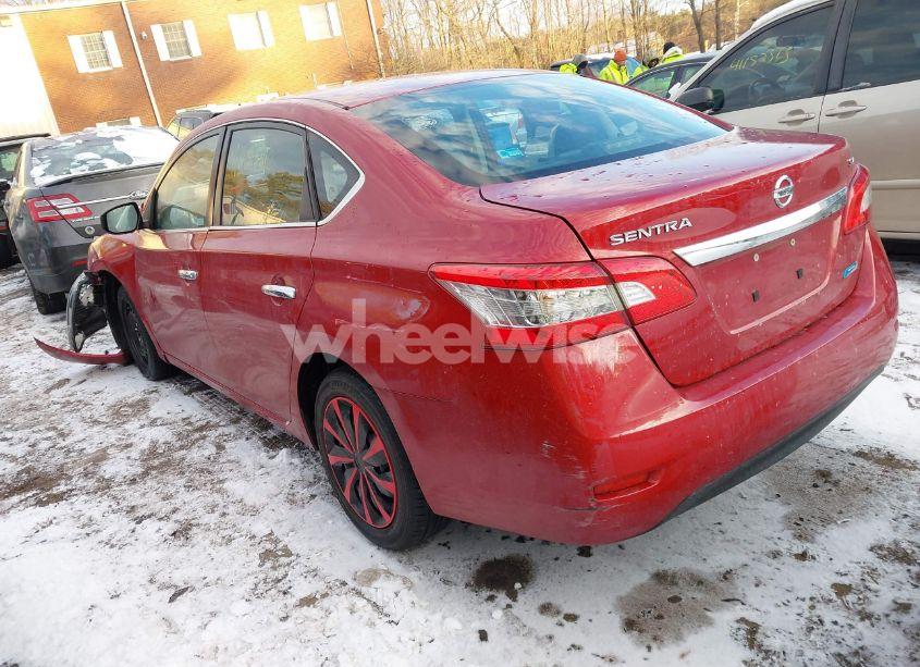 Photo 3 of 2014 Nissan Sentra FE+ S/FE+ SV/S/SL/SR/SV (VIN 3N1AB7AP2EL647421)