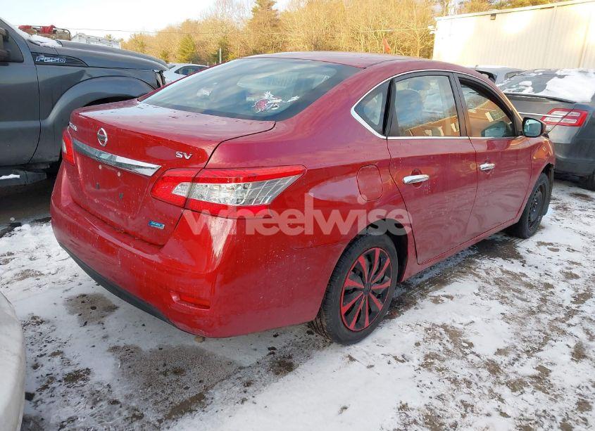 Photo 4 of 2014 Nissan Sentra FE+ S/FE+ SV/S/SL/SR/SV (VIN 3N1AB7AP2EL647421)