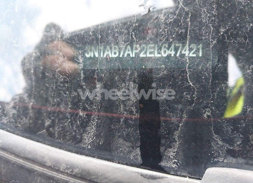 Photo 9 of 2014 Nissan Sentra FE+ S/FE+ SV/S/SL/SR/SV (VIN 3N1AB7AP2EL647421)