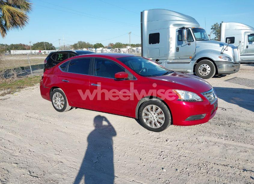 2014 Nissan Sentra S (VIN 3N1AB7AP2EL654501) main photo