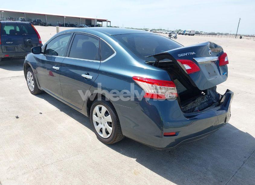 Photo 3 of 2014 Nissan Sentra FE+ S/FE+ SV/S/SL/SR/SV (VIN 3N1AB7AP2EL682850)