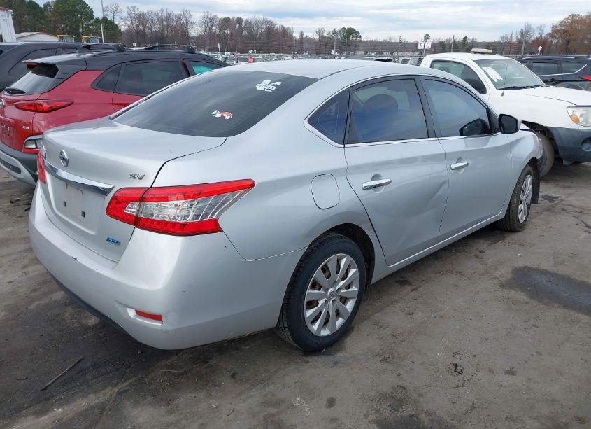 Photo 4 of 2014 Nissan Sentra FE+ S/FE+ SV/S/SL/SR/SV (VIN 3N1AB7AP2EY211400)
