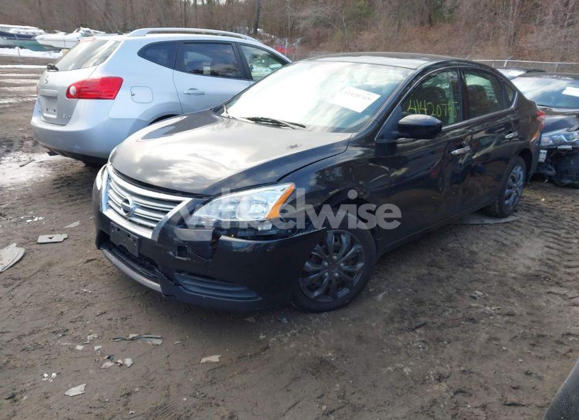 Photo 2 of 2014 Nissan Sentra FE+ S/FE+ SV/S/SL/SR/SV (VIN 3N1AB7AP2EY217858)